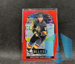 2020-21 Upper Deck Allure Red Rainbow #24 William Karlsson Golden Knights